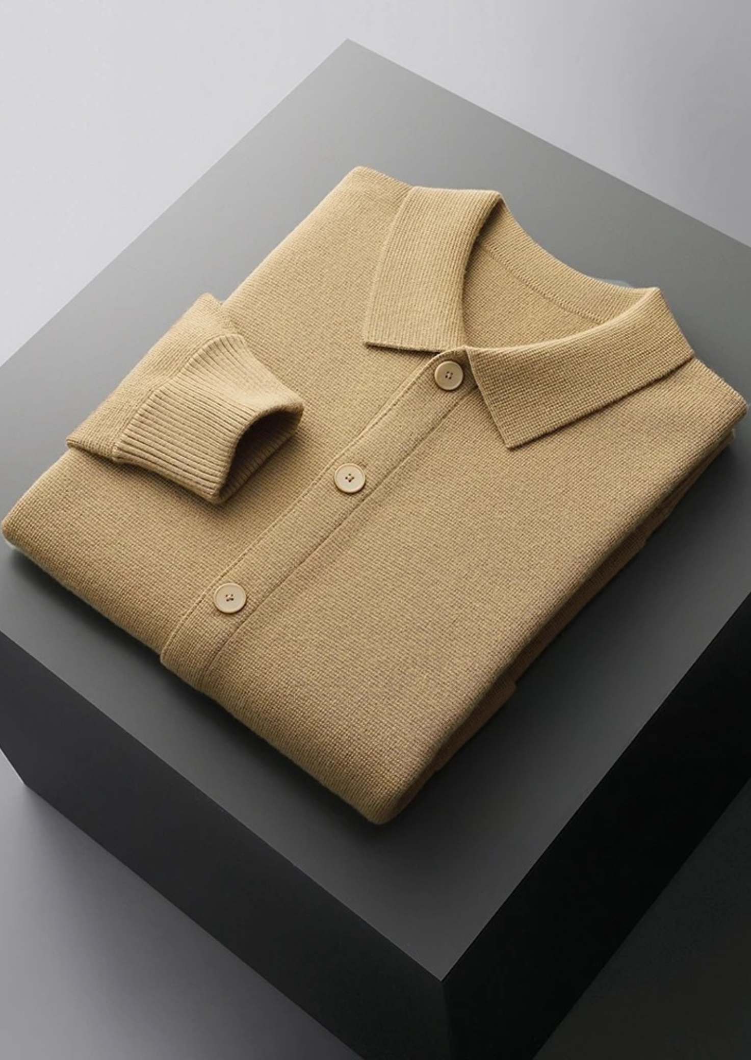 EA | MERINO WOOL BUTTON OVERSHIRT