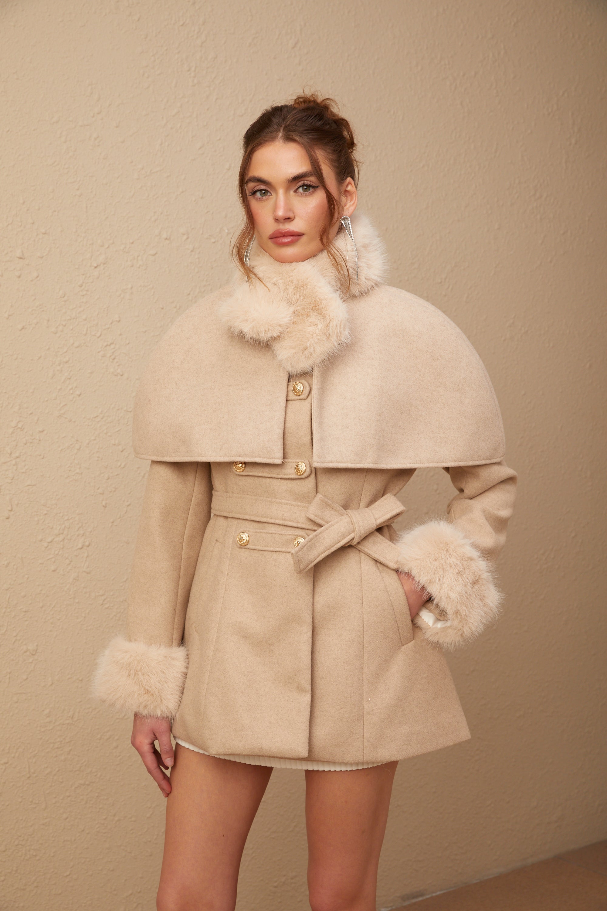 Aveline Cape Coat