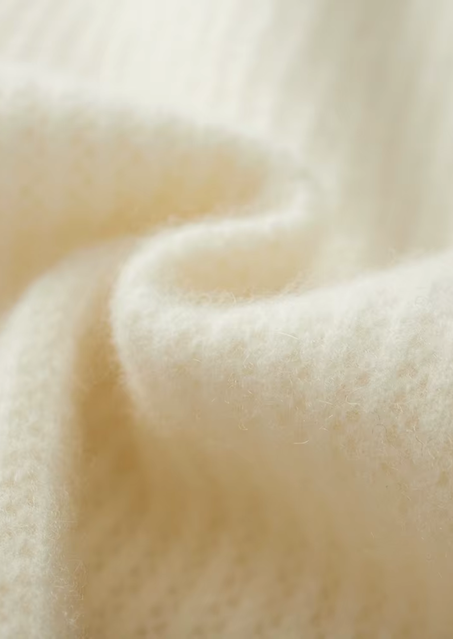 EA | EXTRA-FIJNE WOL RIB ZIP HOODIE