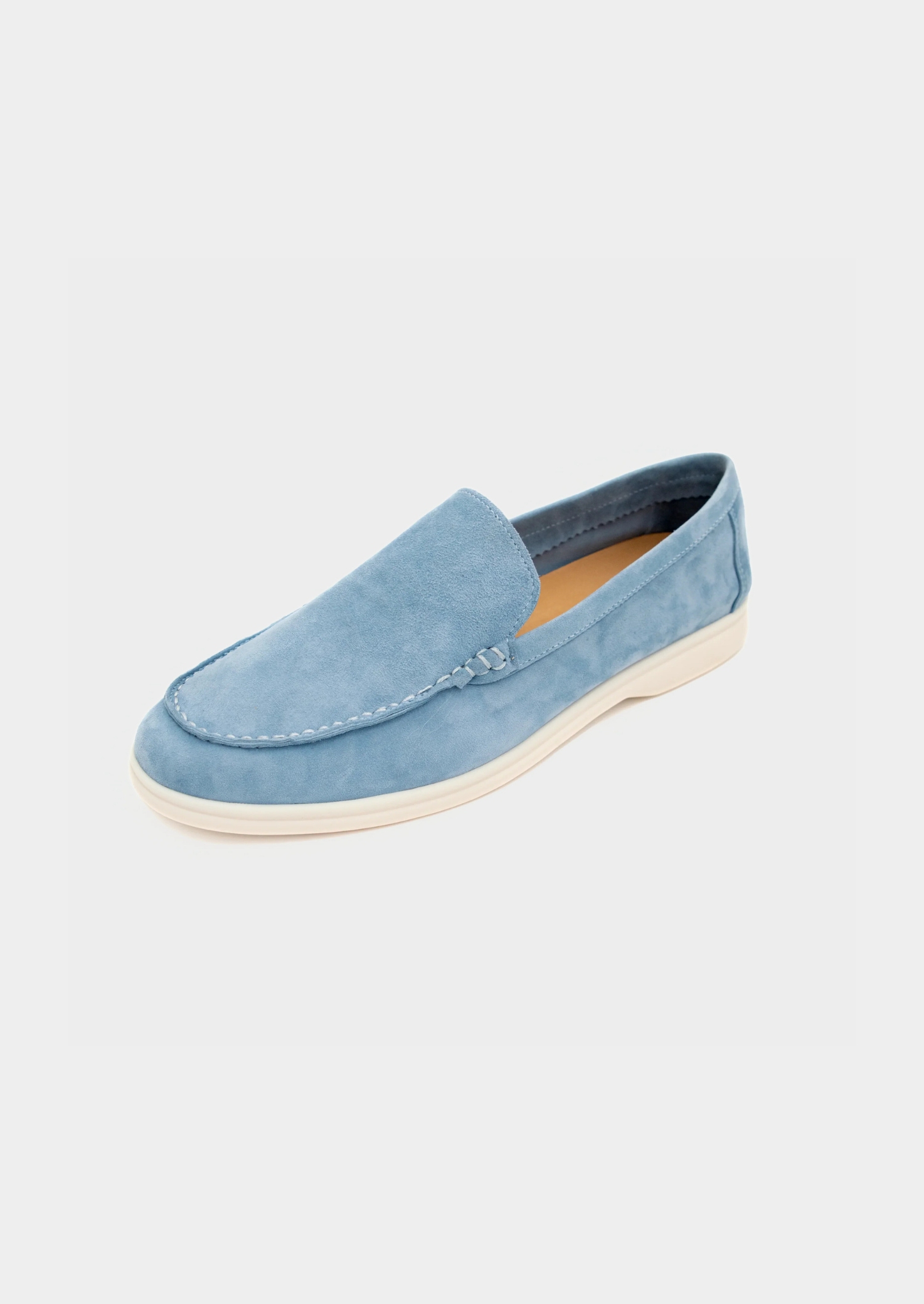 EA | MARIAN SUEDE LOAFERS – LICHT BLAUW