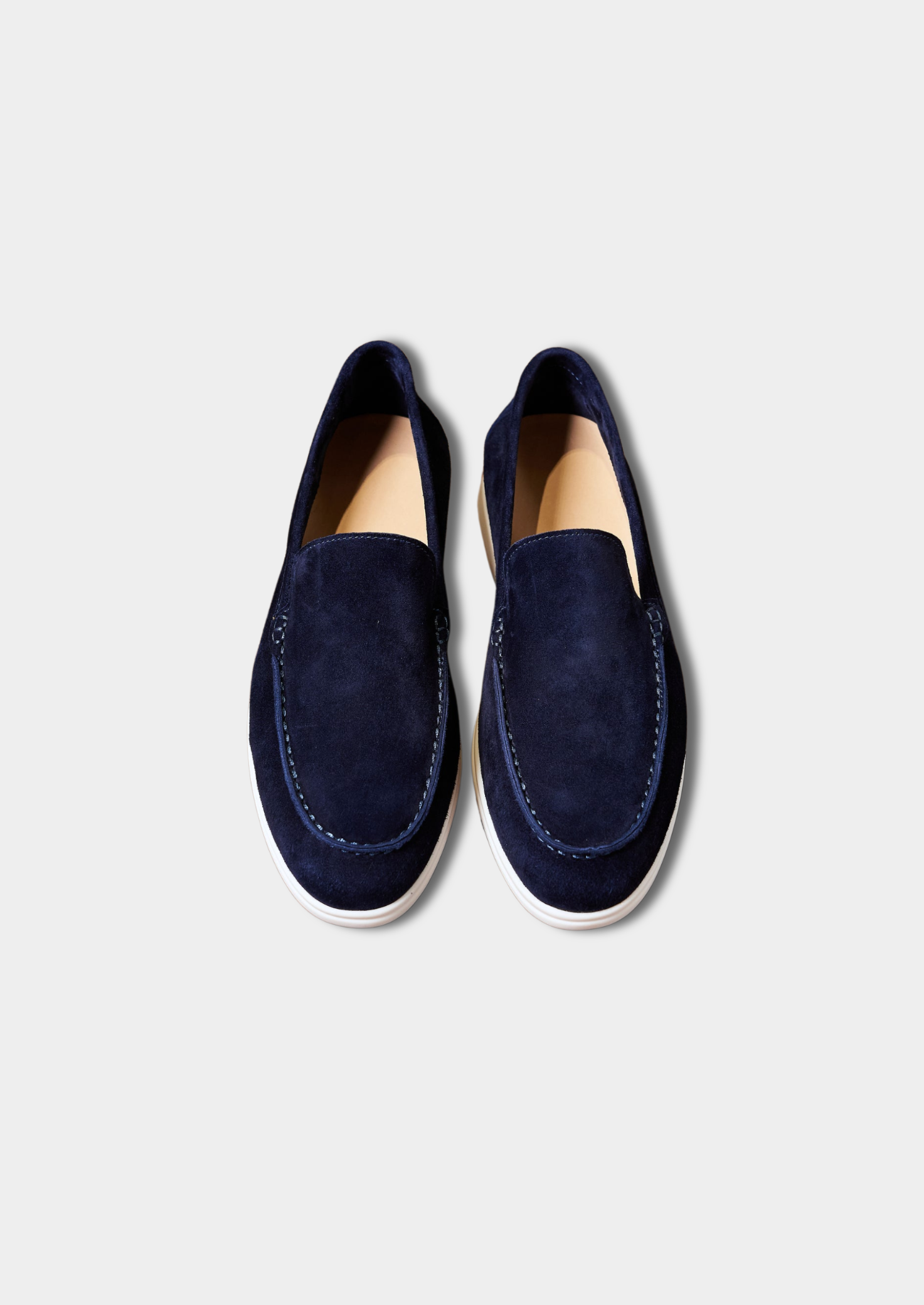 EA | MARIAN SUEDE LOAFERS - BLAUW