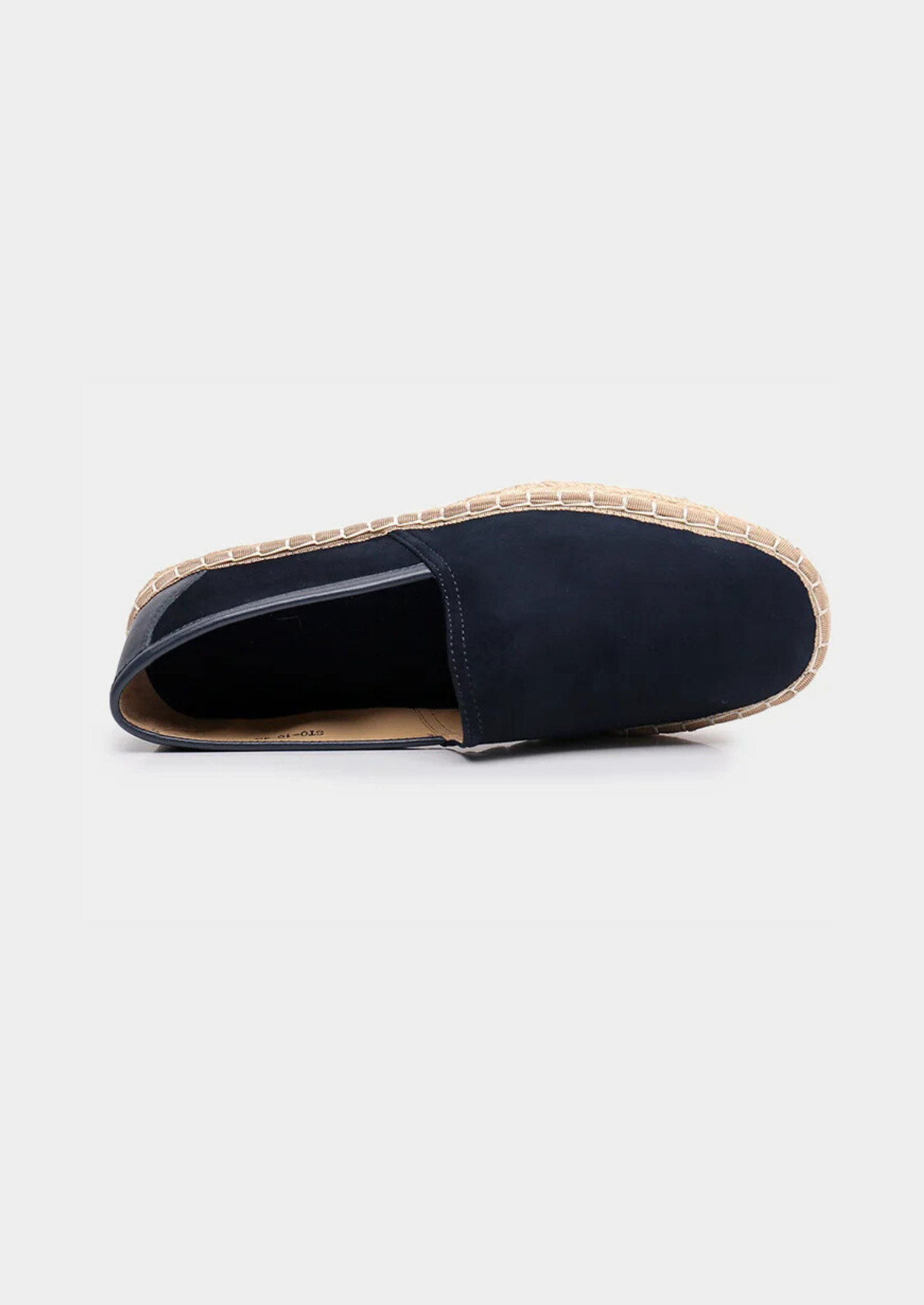 EA | SUEDE ESPADRILLES AAN ZEE – BLAUW