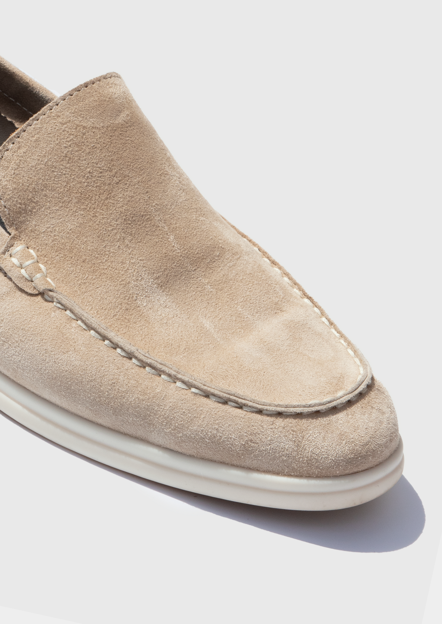 EA | MARIAN SUEDE LOAFERS - LICHT BRUIN