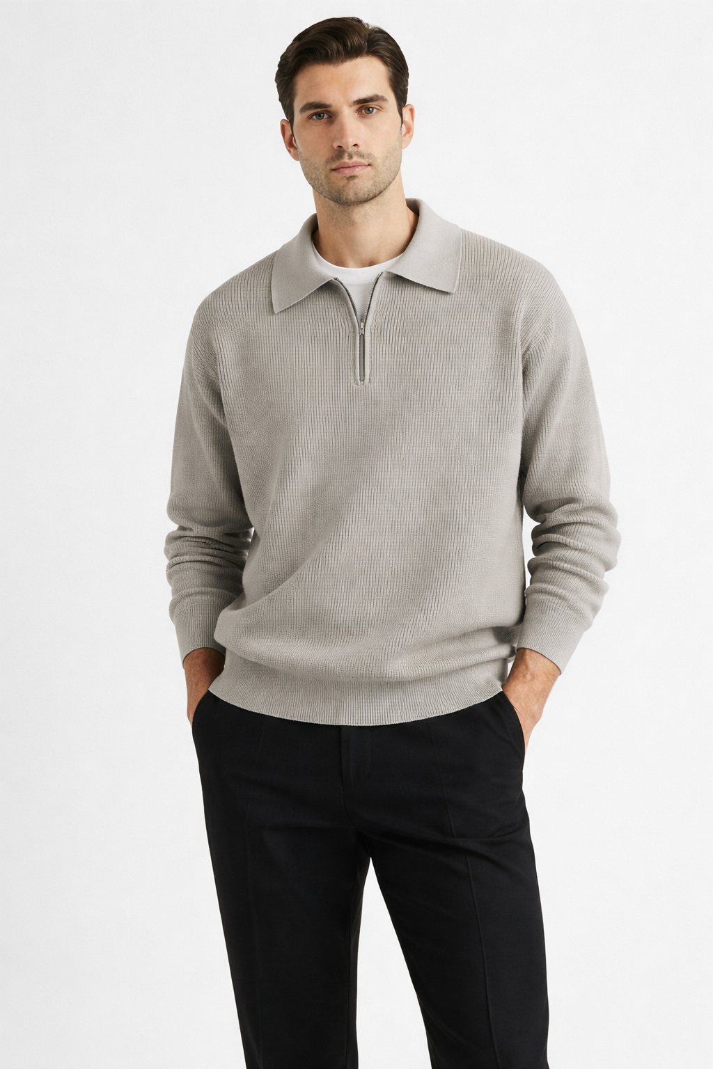 EA | LUXE ZIP KNIT