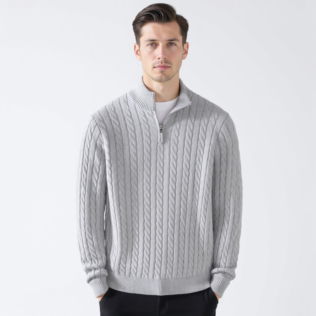 EA | Kabelgebreide Sweater
