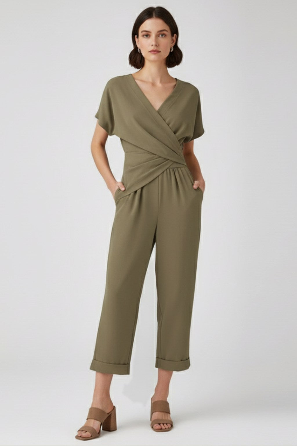 Elara Draped Jumpsuit