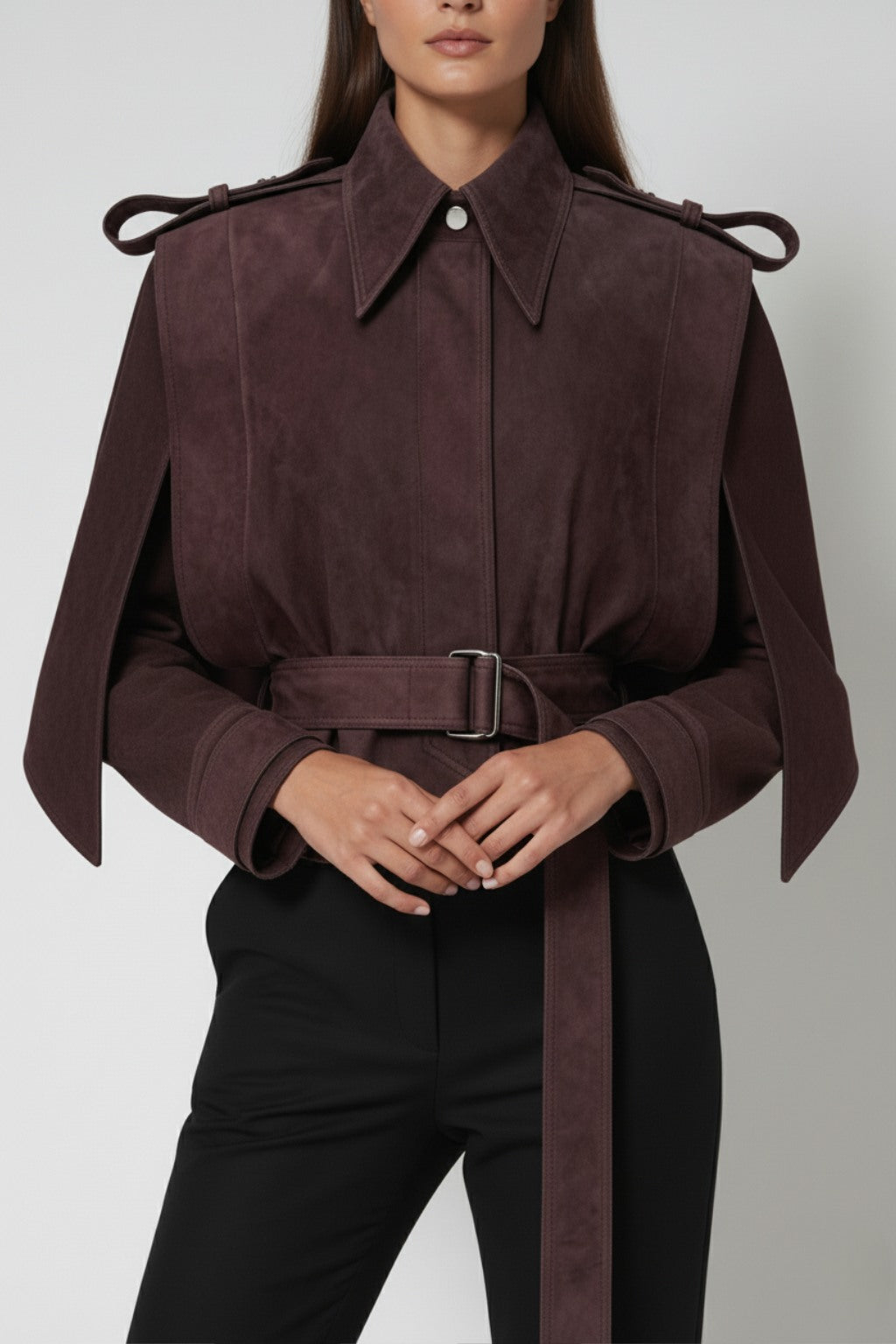 Aurelle Suede Jacket