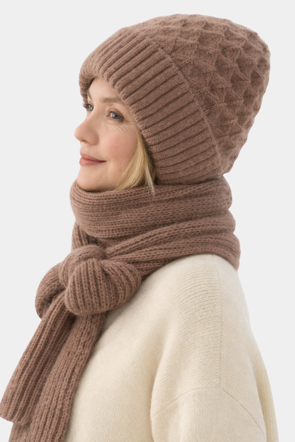 Estelle | Warme muts- en sjaalset