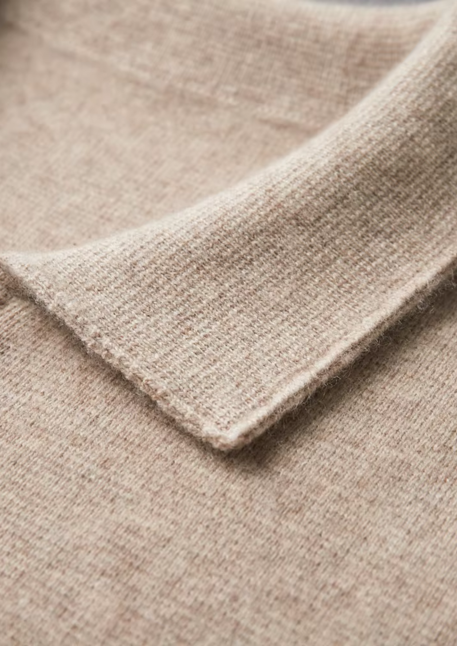 EA | EXTRA-FIJNE WOL ZIP POLO CARDIGAN