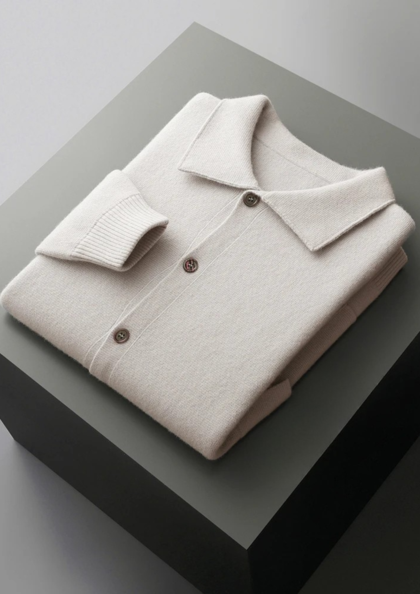 EA | MERINO WOOL BUTTON OVERSHIRT