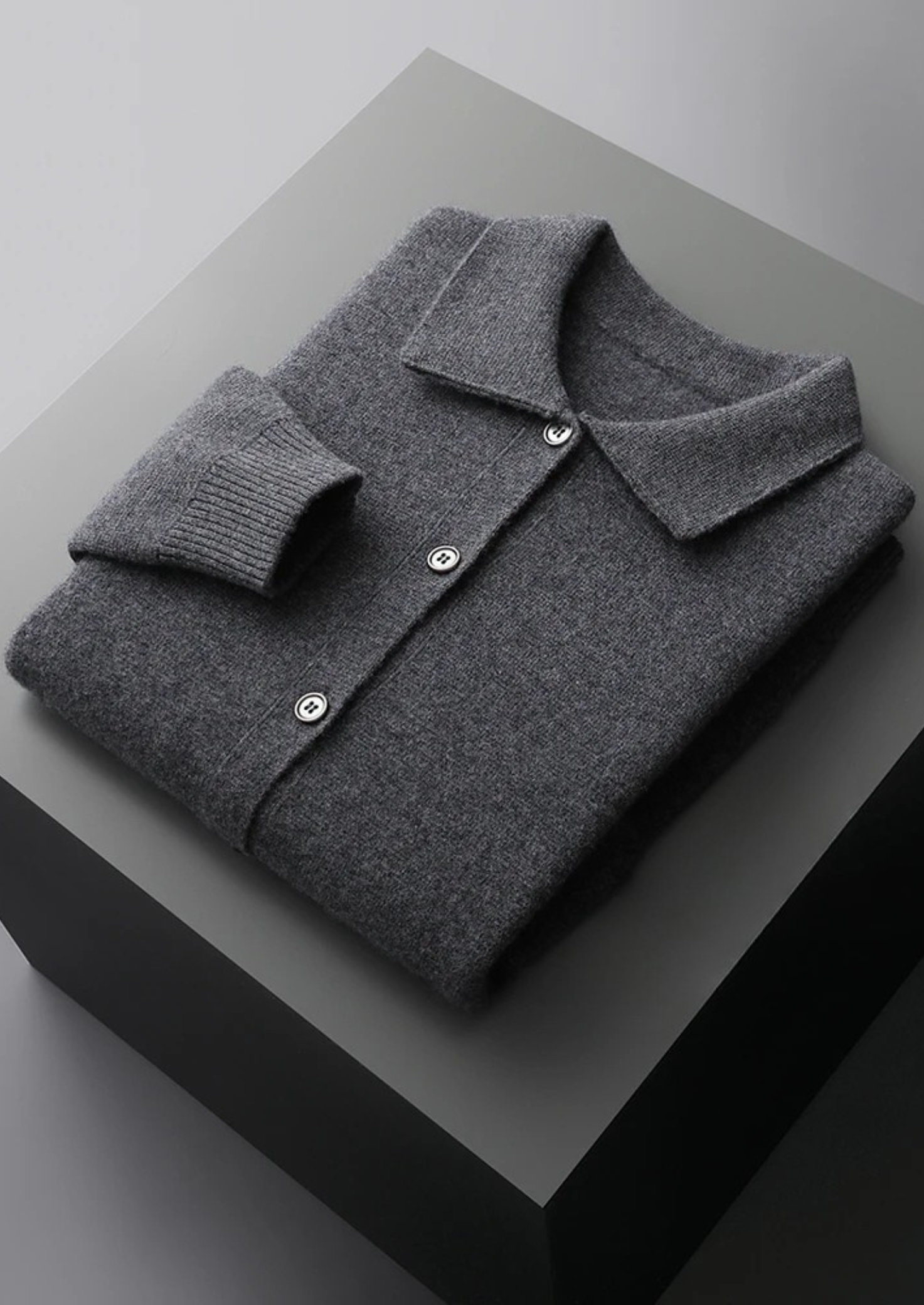 EA | MERINO WOOL BUTTON OVERSHIRT
