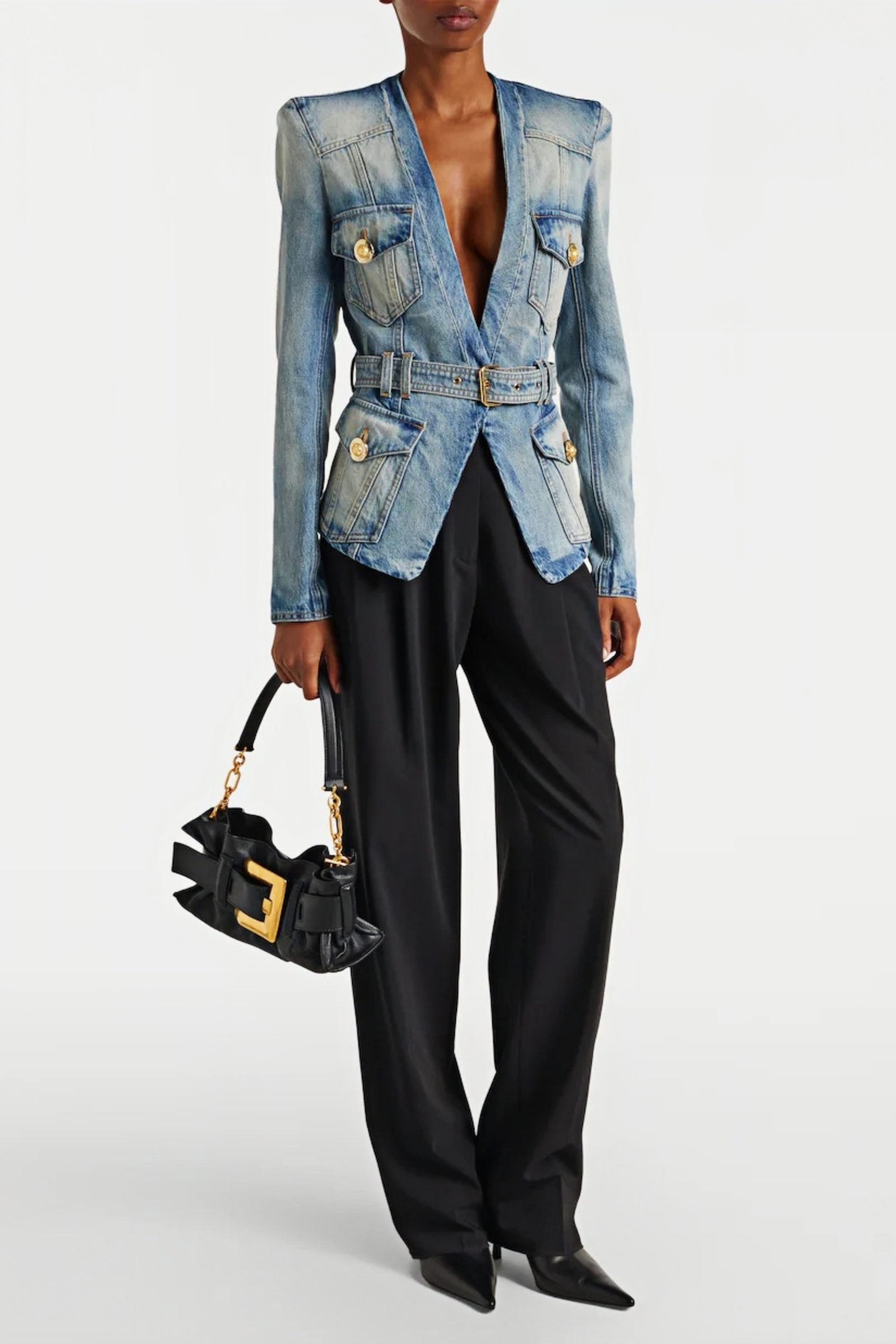 Aveline Denim Blazer