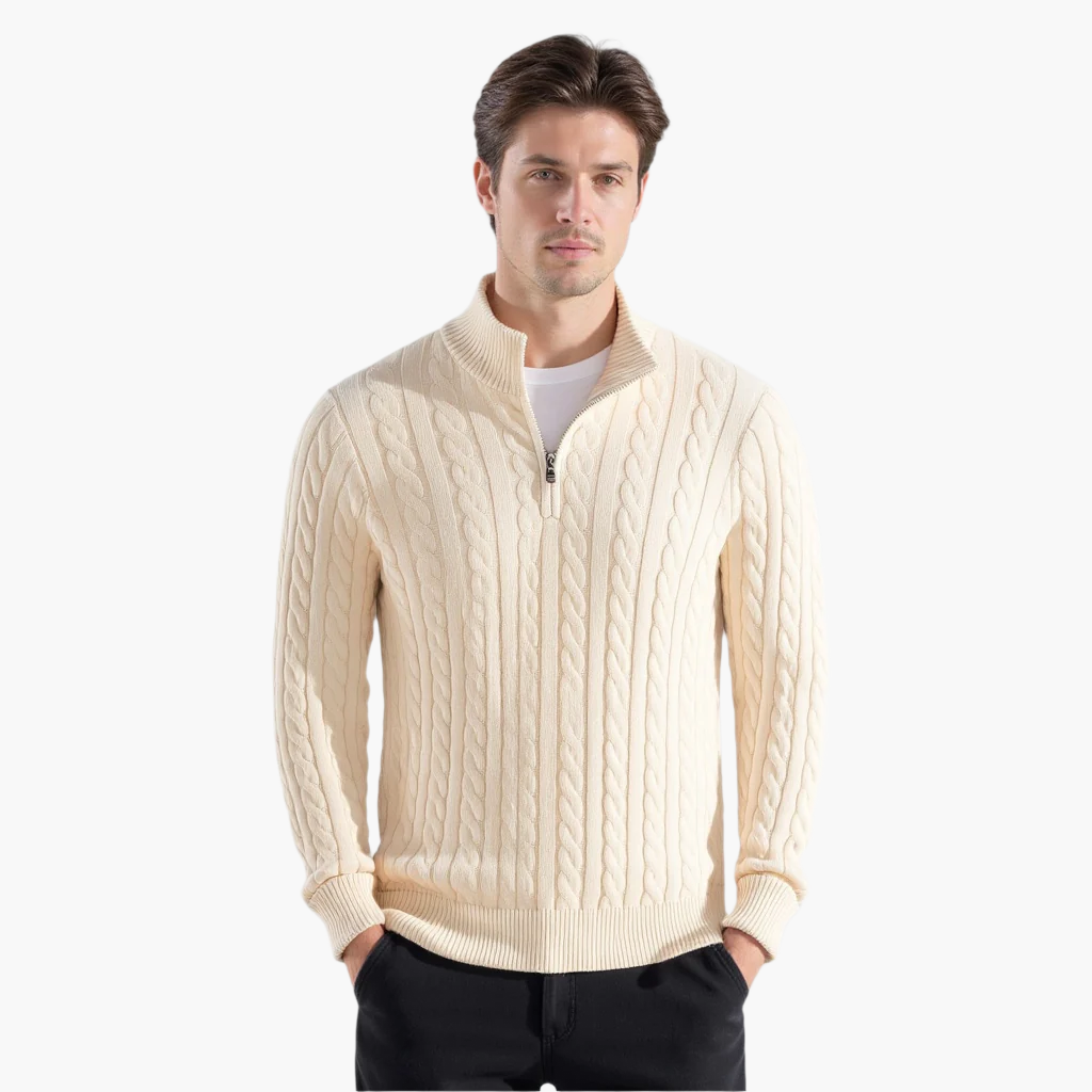 EA | Kabelgebreide Sweater
