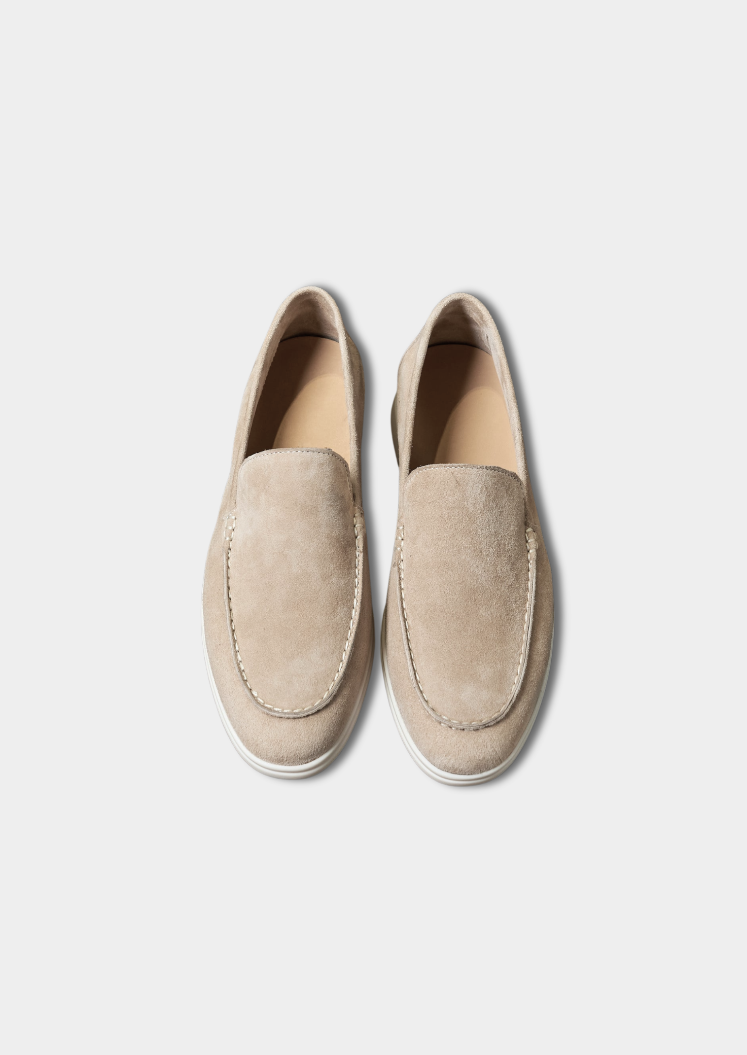 EA | MARIAN SUEDE LOAFERS - LICHT BRUIN