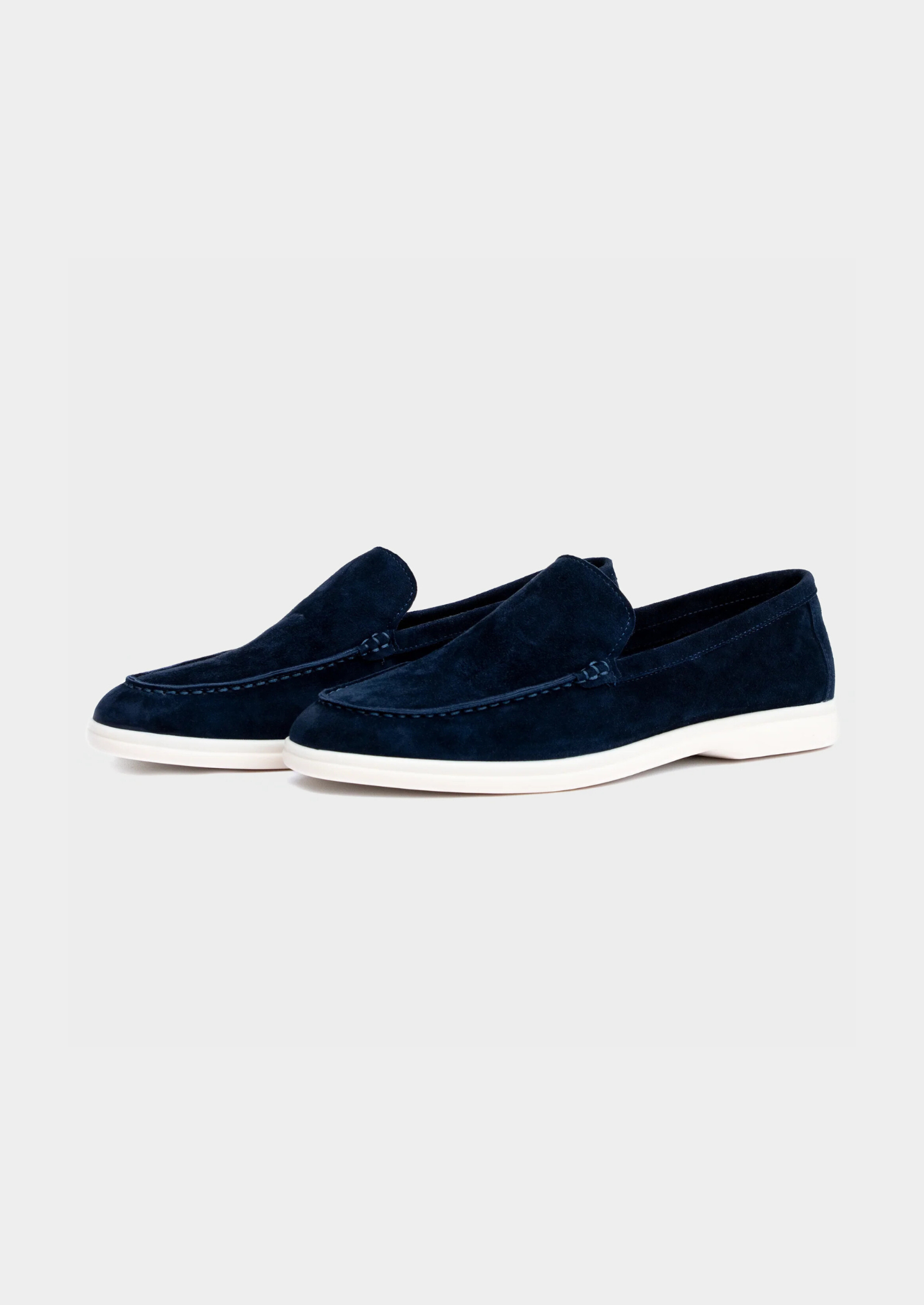 EA | MARIAN SUEDE LOAFERS - BLAUW