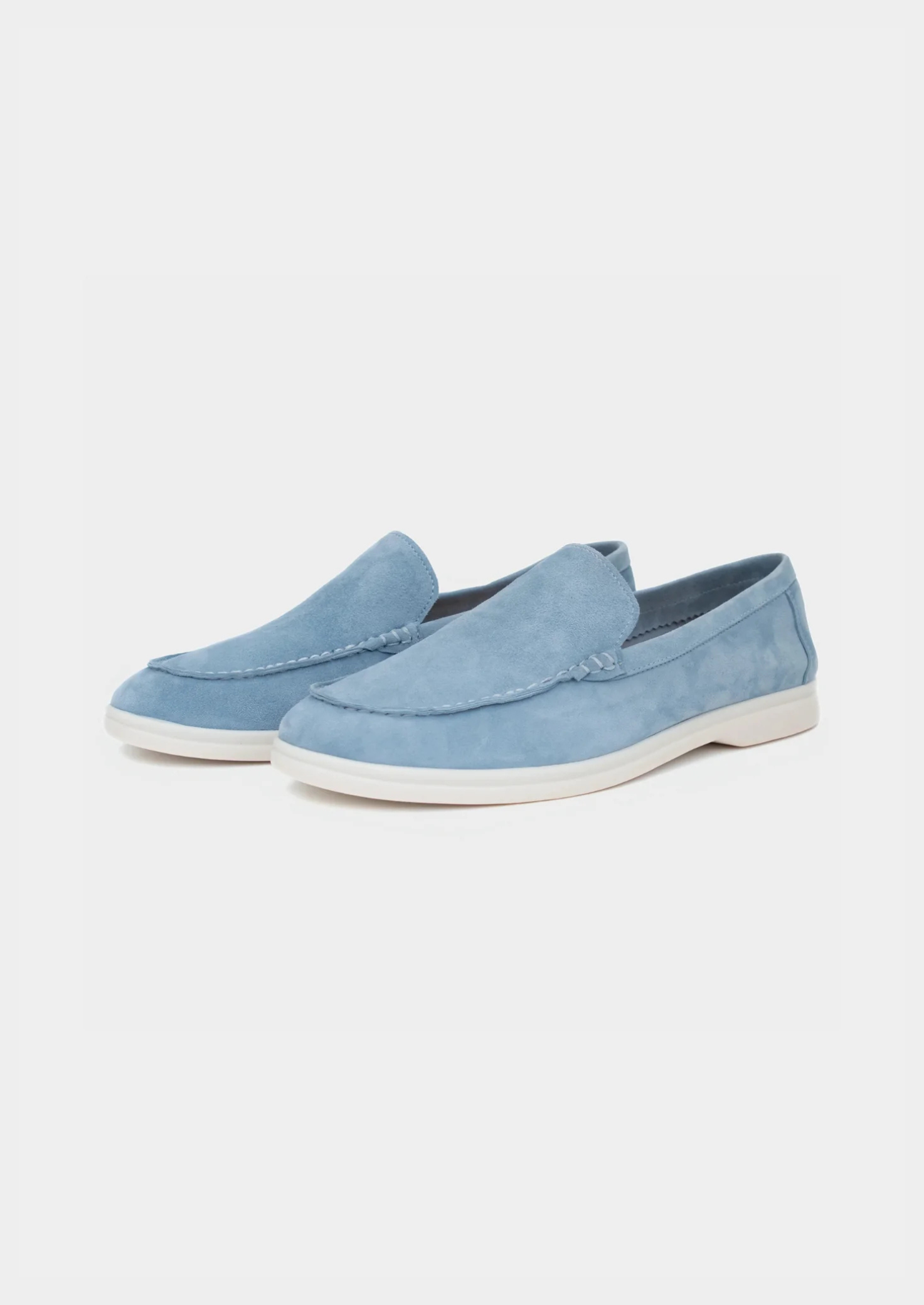 EA | MARIAN SUEDE LOAFERS – LICHT BLAUW