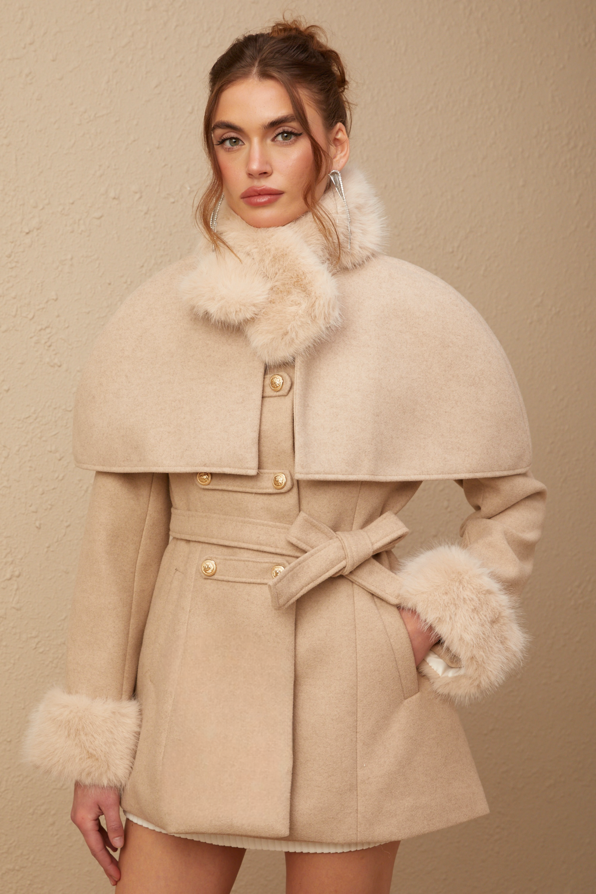 Aveline Cape Coat