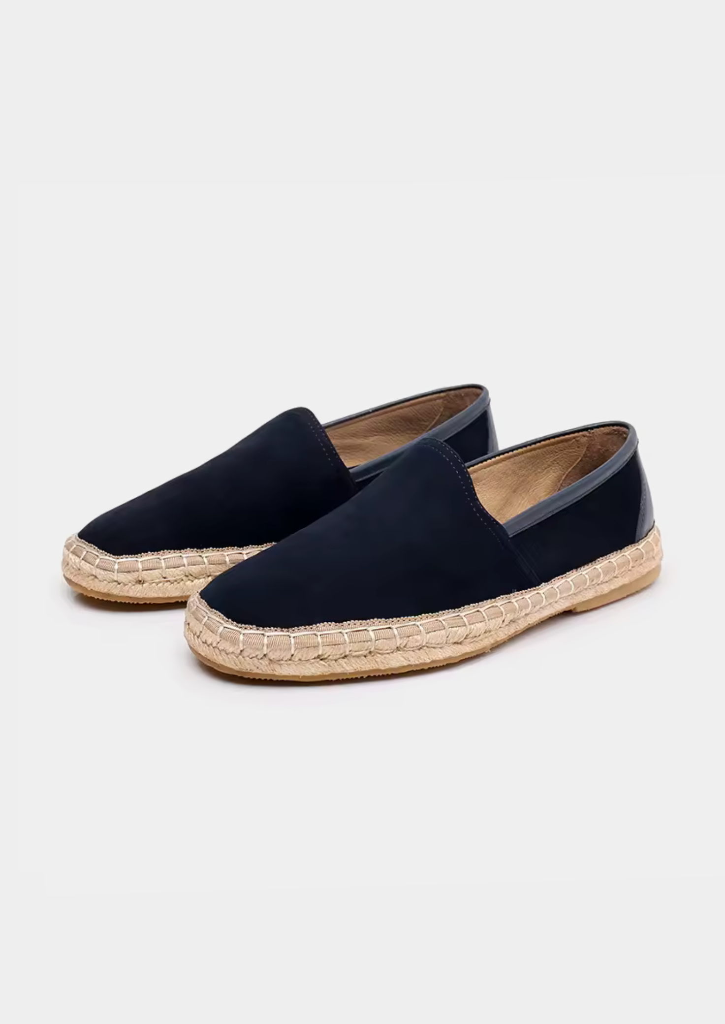 EA | SUEDE ESPADRILLES AAN ZEE – BLAUW