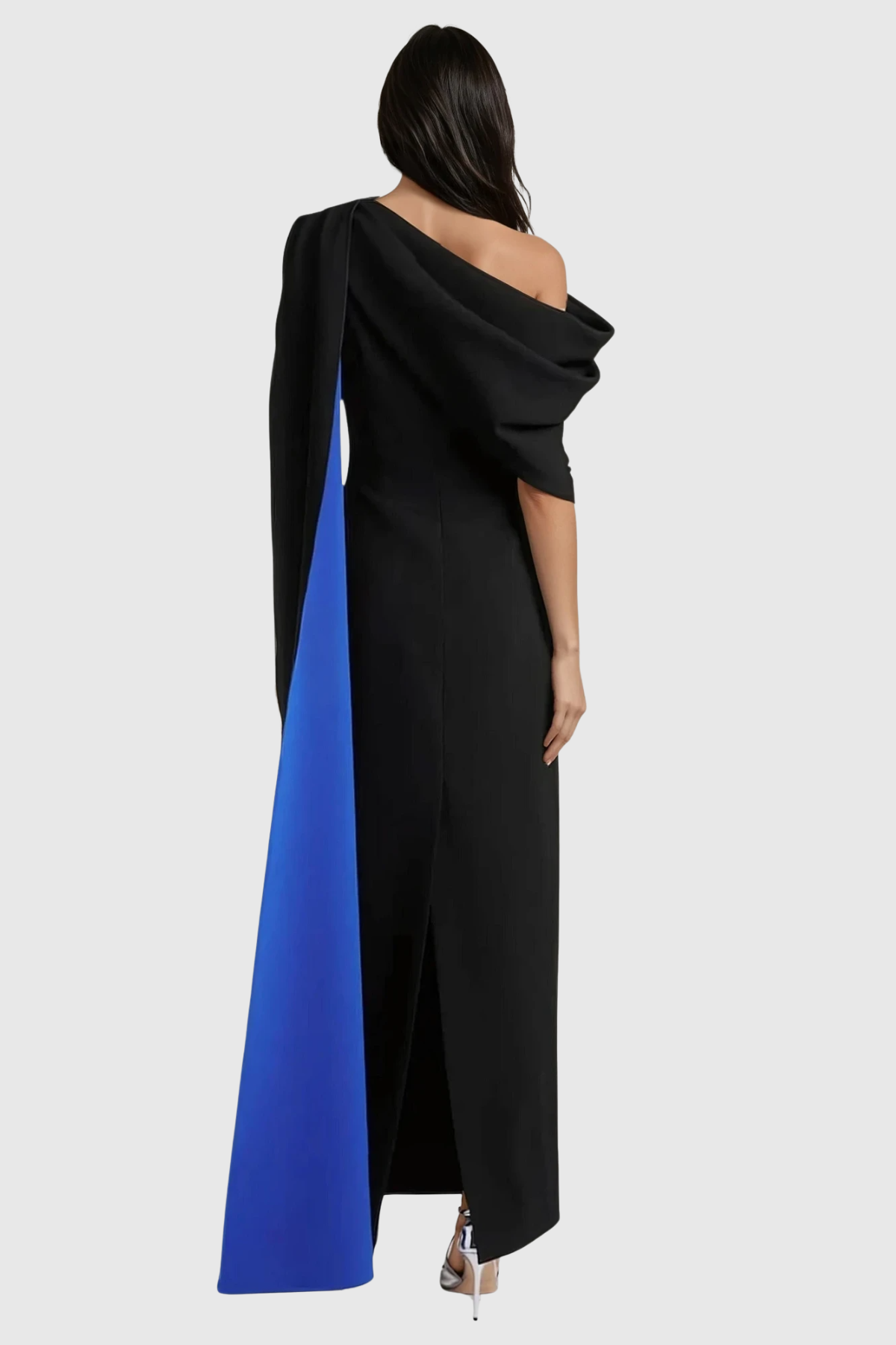 Kaela One-Shoulder Maxi Jurk