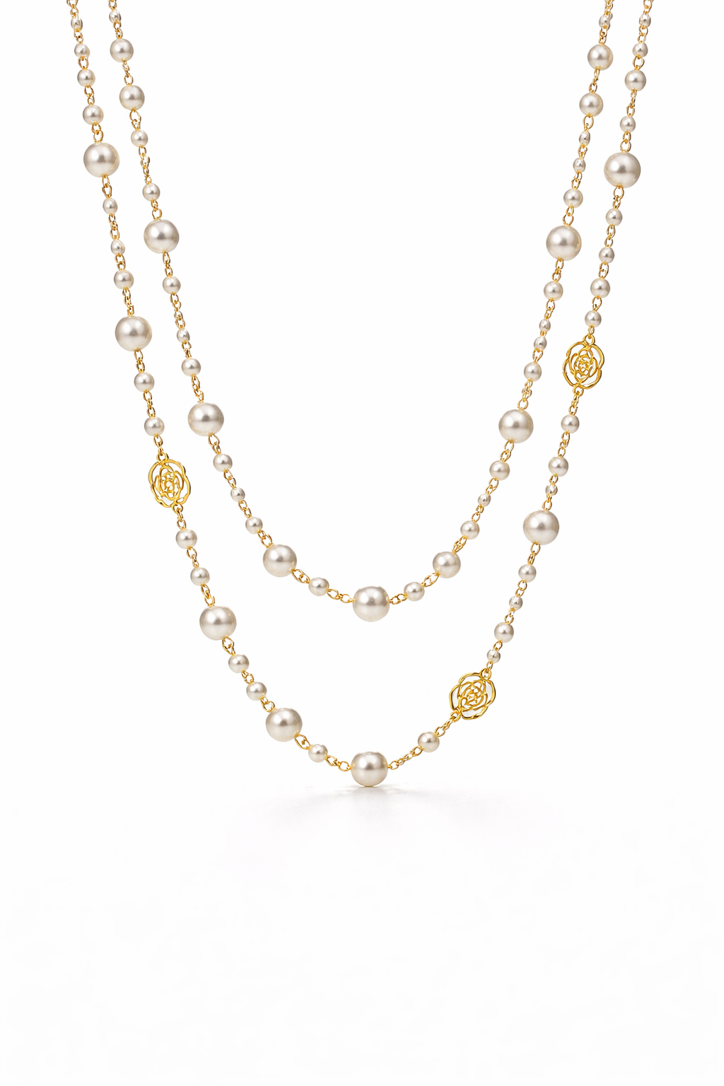 Aurielle | Gouden Parelketting