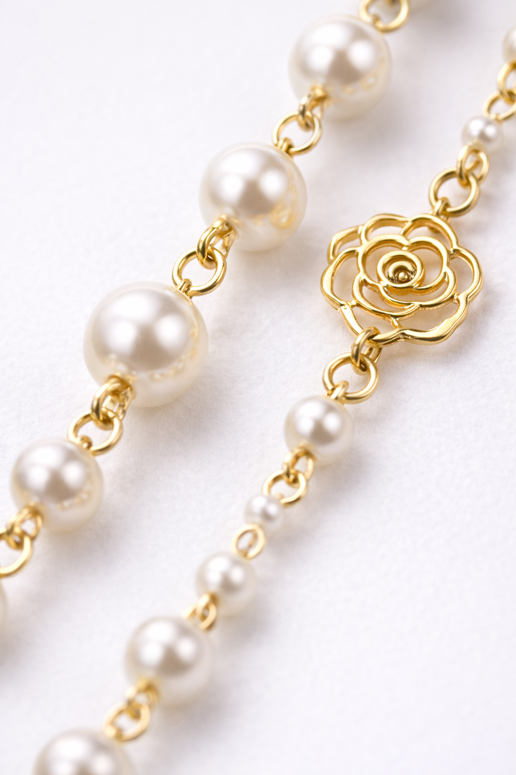 Aurielle | Gouden Parelketting