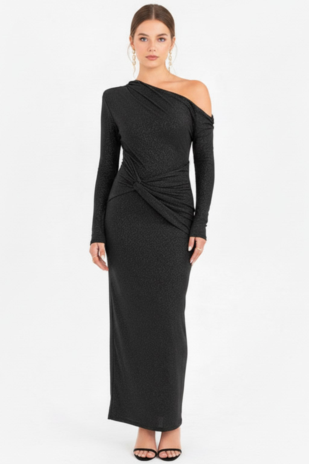 Amara One-Shoulder Jurk