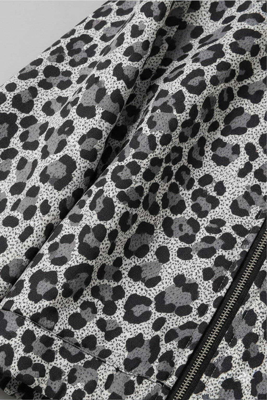 Lyona Leopard Bomber jas