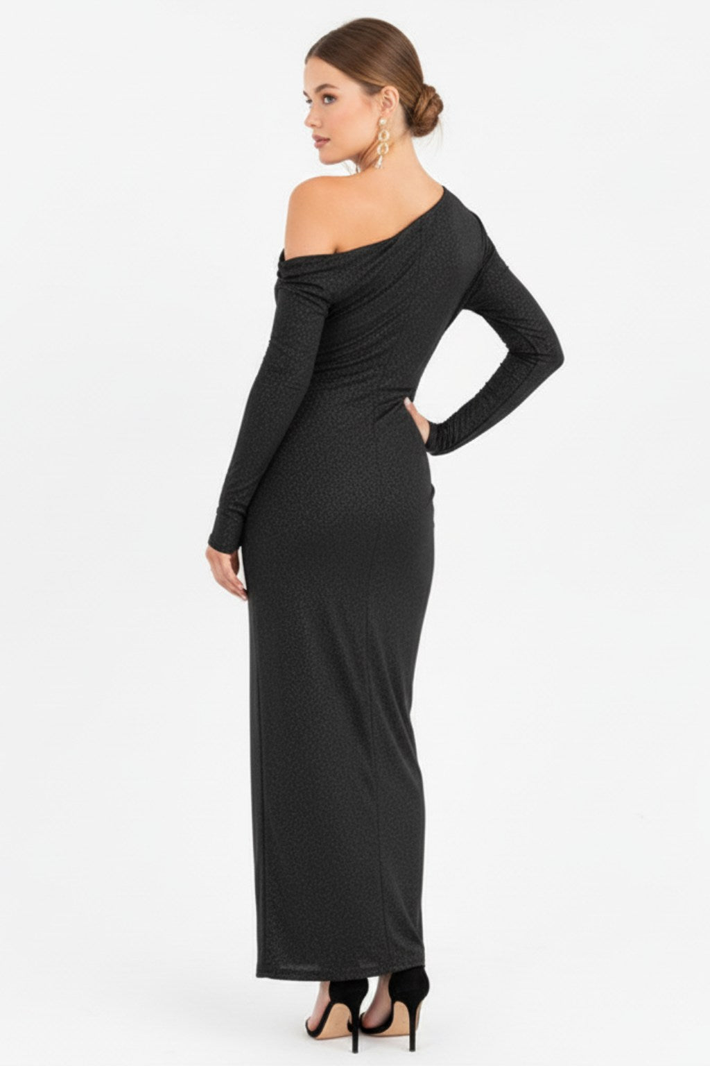 Amara One-Shoulder Jurk