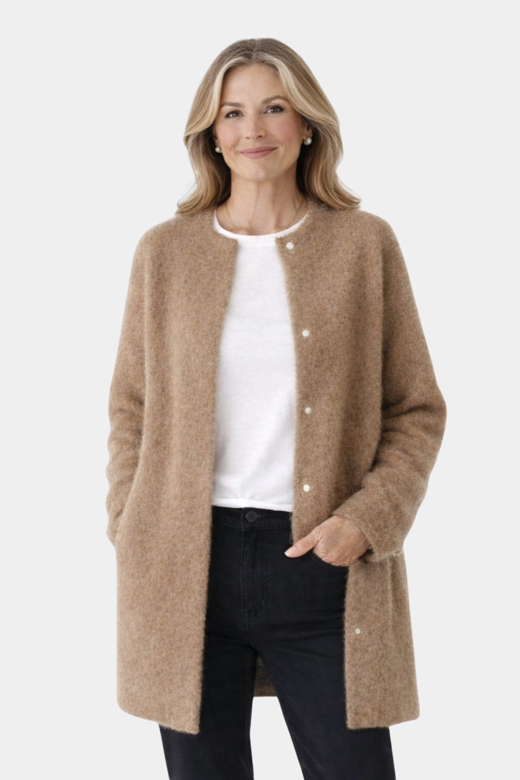 Marielle | Tijdloze mantelcardigan