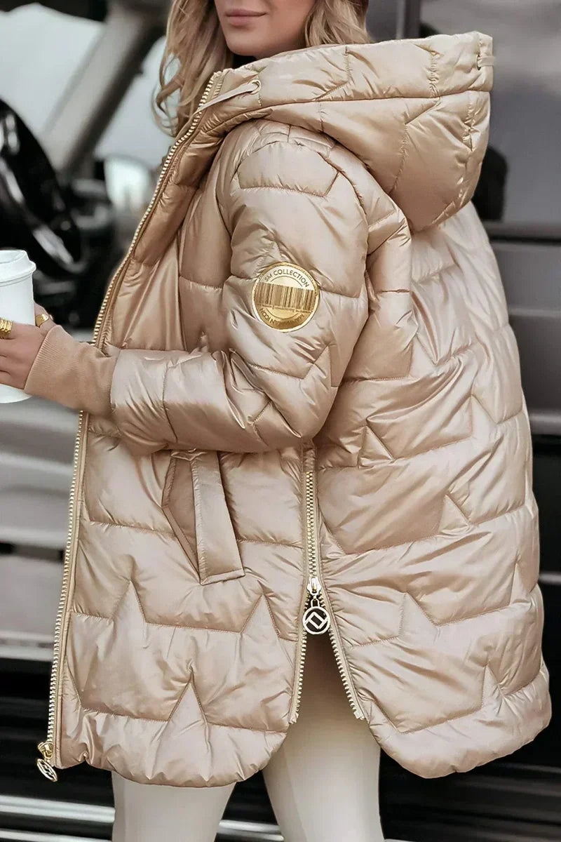 Aurelle Gold Puffer